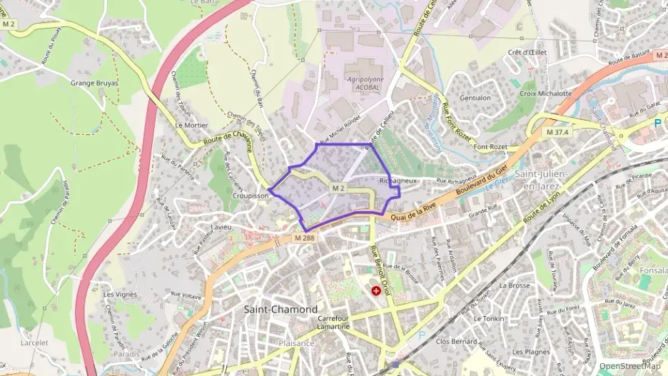 Maison 92 m² quatre pièces à vendre à Saint-Chamond