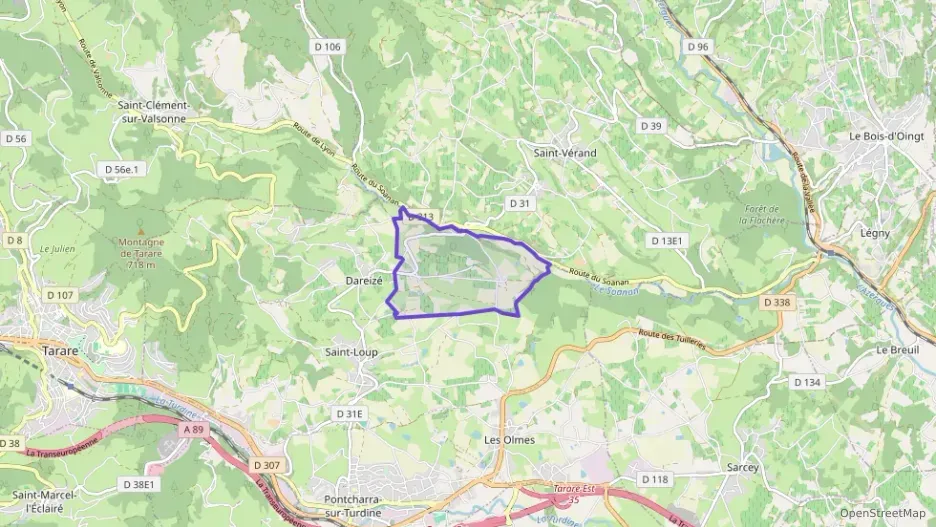 Maison 100 m² trois pièces à vendre à Vindry-sur-Turdine