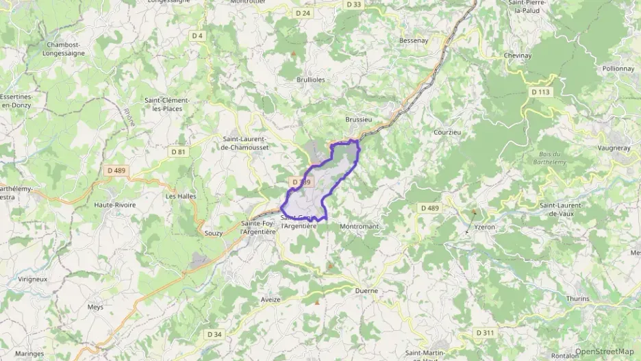 Maison 155 m² quatre pièces à vendre à Saint-Genis-l`Argentière