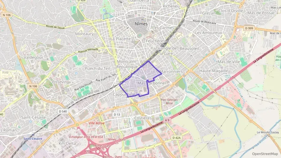 Maison 81 m² cinq pièces à vendre à Nîmes Maison 81 m² cinq pièces à vendre à Nîmes
