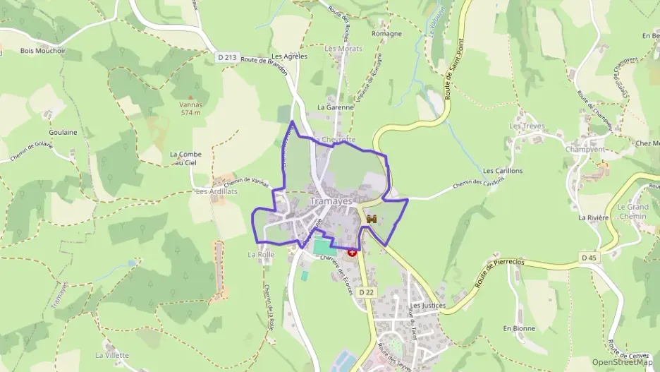 Maison 70 m² quatre pièces à vendre à Tramayes Maison 70 m² quatre pièces à vendre à Tramayes