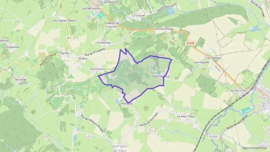 Maison 152 m² six pièces à vendre à Saint-Jean-de-Trézy Maison 152 m² six pièces à vendre à Saint-Jean-de-Trézy