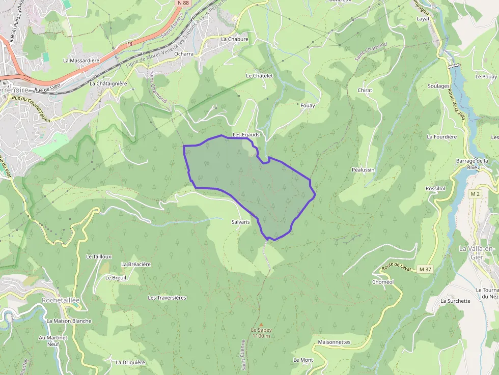 Maison 120 m² quatre pièces à vendre à Saint-Chamond