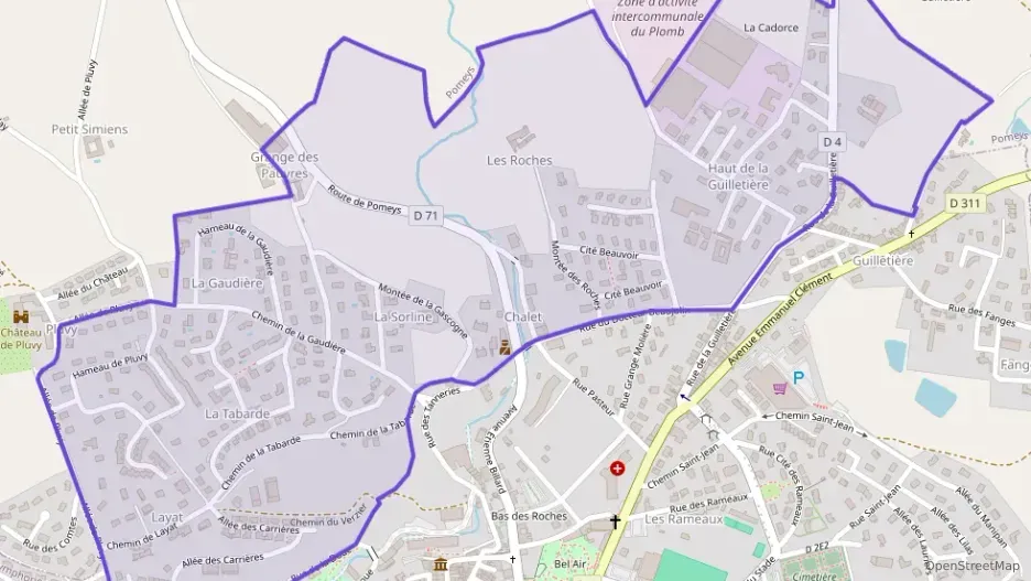 Maison 85 m² quatre pièces à vendre à Saint-Symphorien-sur-Coise