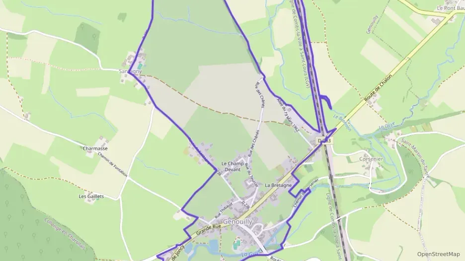 Maison 80 m² quatre pièces à vendre à Genouilly