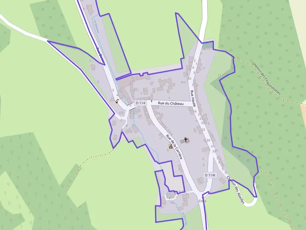 Maison 70 m² quatre pièces à vendre à Verrey-sous-Drée