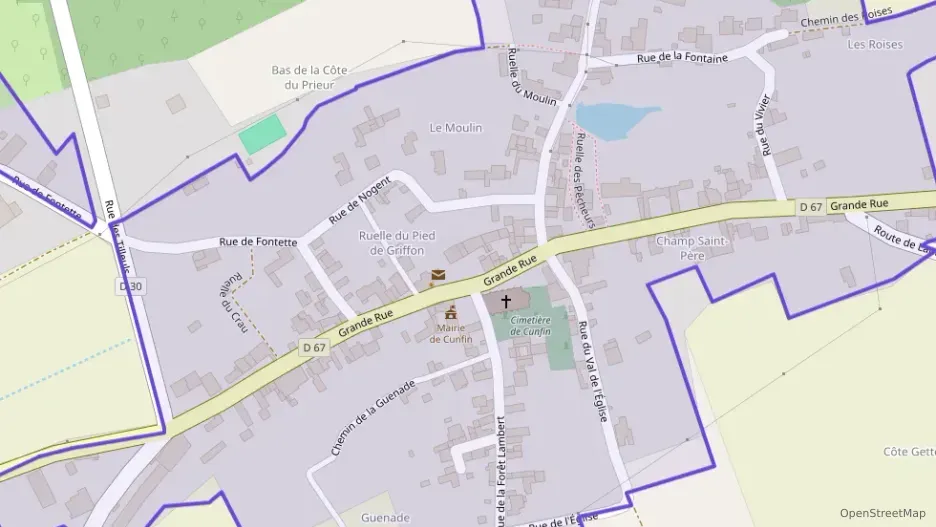 Maison 120 m² cinq pièces à vendre à Cunfin Maison 120 m² cinq pièces à vendre à Cunfin