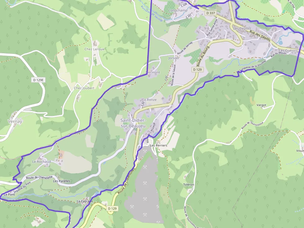 Maison 85 m² quatre pièces à vendre à Saint-Didier-sur-Beaujeu