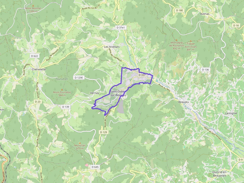 Maison 85 m² quatre pièces à vendre à Saint-Didier-sur-Beaujeu