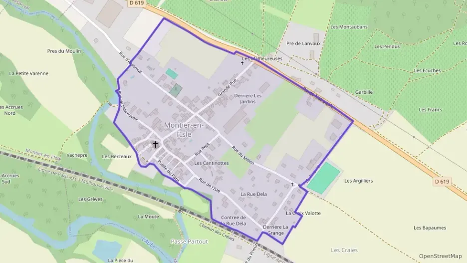 Maison 95 m² trois pièces à vendre à Montier-en-l`Isle