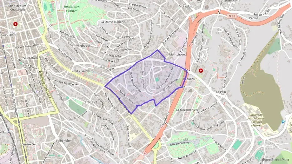 Maison 80 m² trois pièces à vendre à Saint-Étienne