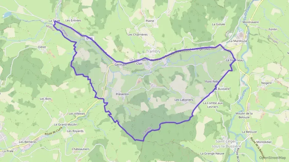 Maison 92 m² trois pièces à vendre à Trambly Maison 92 m² trois pièces à vendre à Trambly