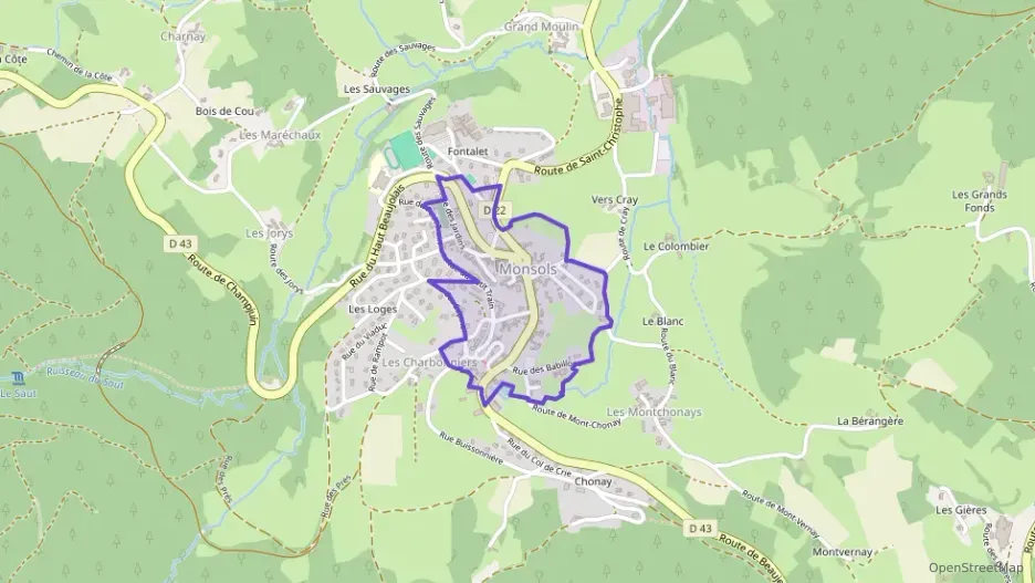 Maison 45 m² trois pièces à vendre à Deux-Grosnes Maison 45 m² trois pièces à vendre à Deux-Grosnes