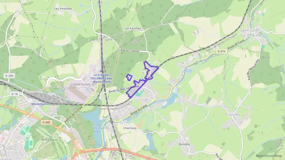 Maison 98 m² cinq pièces à vendre à Écuisses