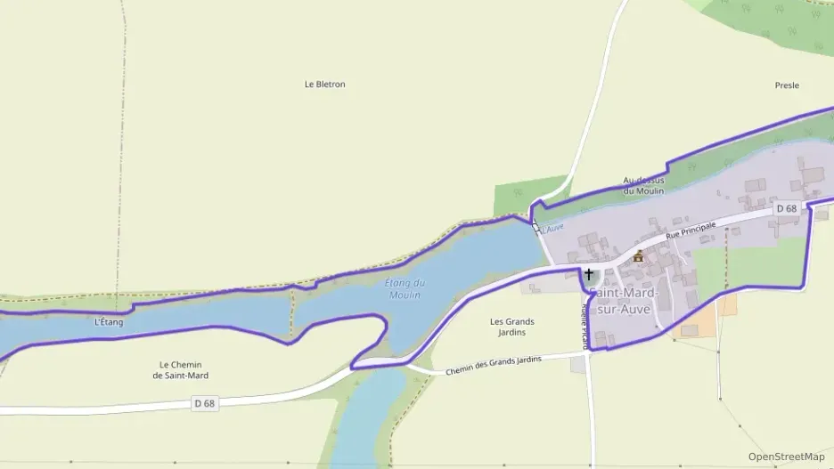 Maison 144 m² six pièces à vendre à Saint-Mard-sur-Auve