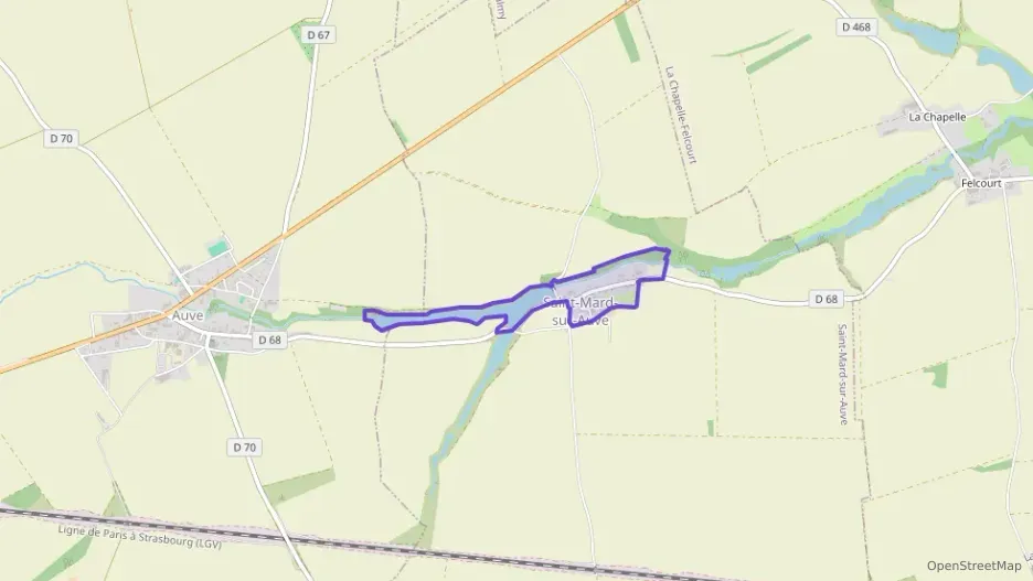 Maison 144 m² six pièces à vendre à Saint-Mard-sur-Auve