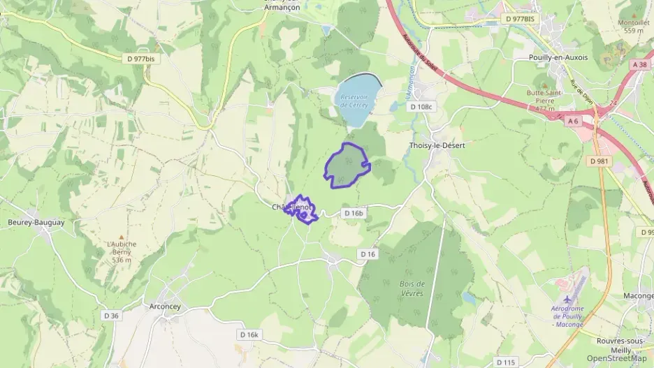 Maison 60 m² trois pièces à vendre à Châtellenot Maison 60 m² trois pièces à vendre à Châtellenot