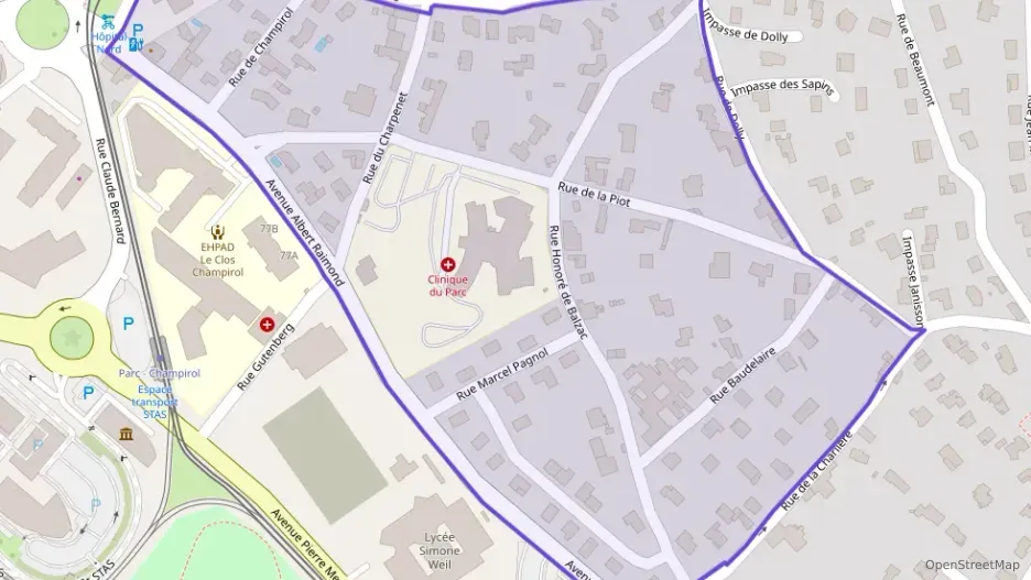 Maison 107 m² quatre pièces à vendre à Saint-Priest-en-Jarez