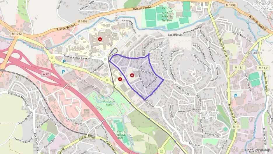 Maison 107 m² quatre pièces à vendre à Saint-Priest-en-Jarez