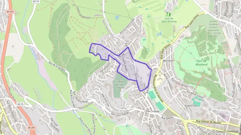 Maison 98 m² six pièces à vendre à Saint-Étienne Maison 98 m² six pièces à vendre à Saint-Étienne