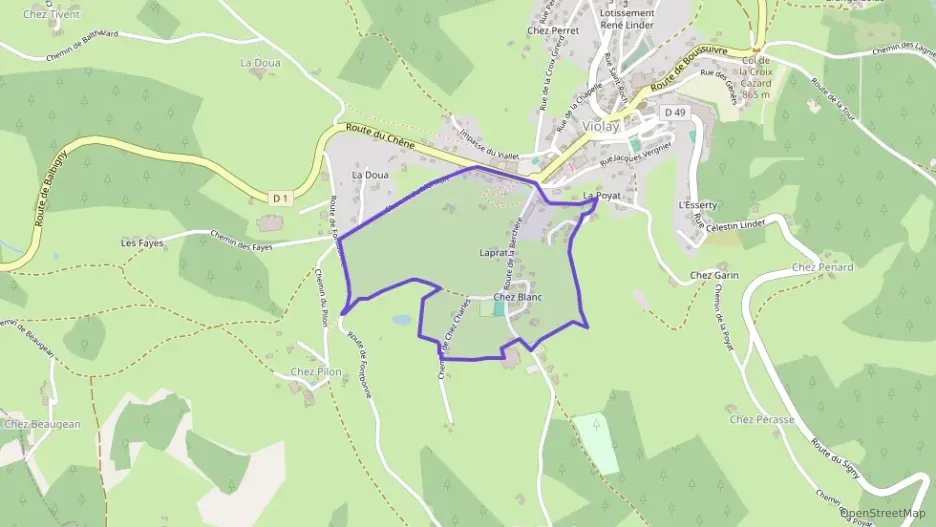 Maison 87 m² quatre pièces à vendre à Violay