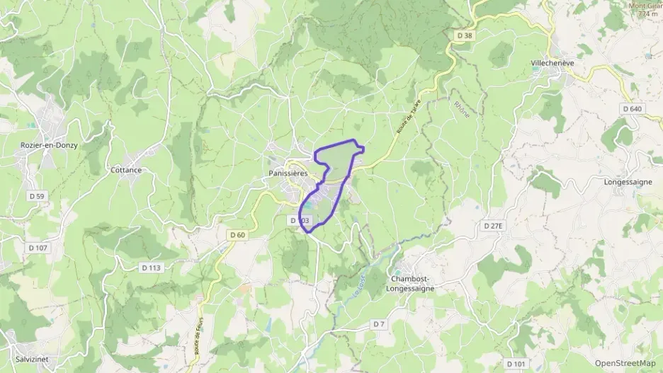 Maison 120 m² quatre pièces à vendre à Panissières Maison 120 m² quatre pièces à vendre à Panissières