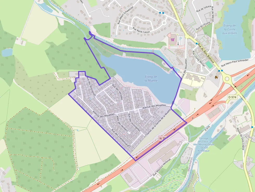 Maison 76 m² quatre pièces à vendre à Montchanin