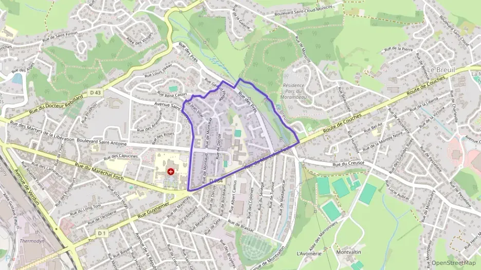 Maison 109 m² sept pièces à vendre à Le Creusot