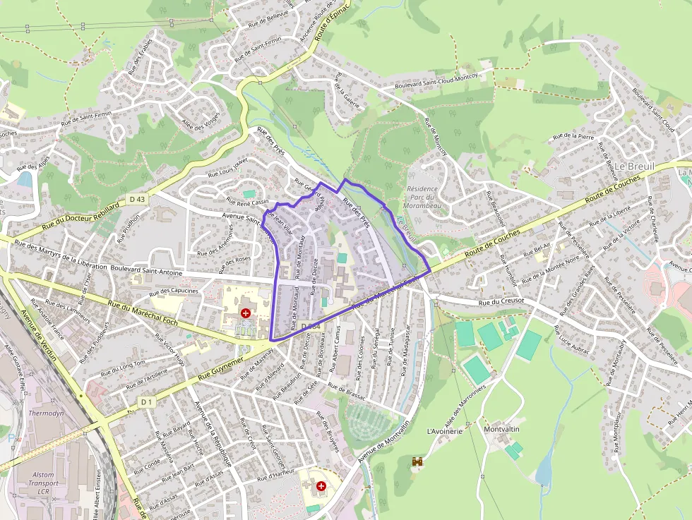 Maison 77 m² quatre pièces à vendre à Le Creusot