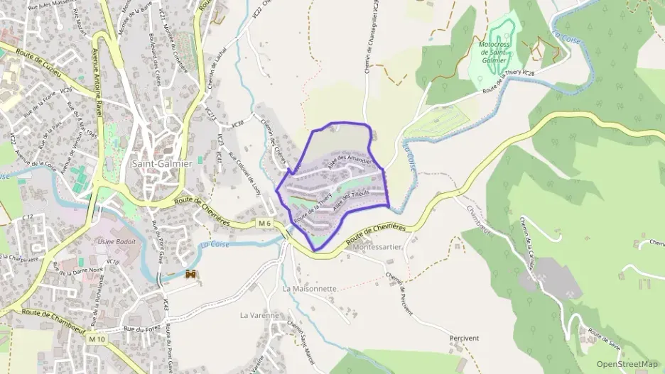 Maison 85 m² quatre pièces à vendre à Saint-Galmier