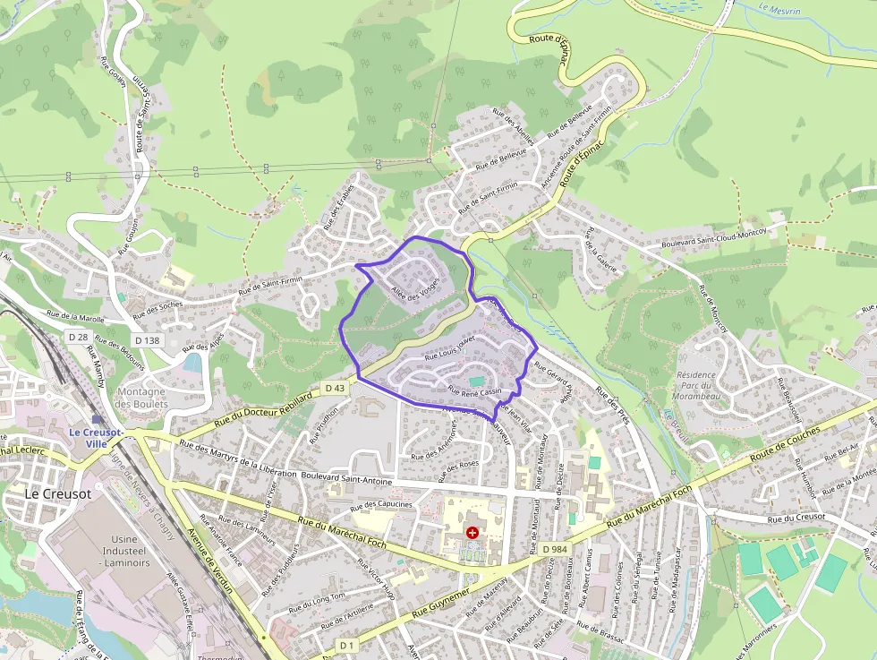 Maison 87 m² quatre pièces à vendre à Le Creusot