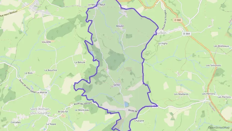 Maison 102 m² quatre pièces à vendre à Gourdon