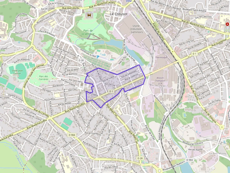 Maison 107 m² quatre pièces à vendre à Le Creusot