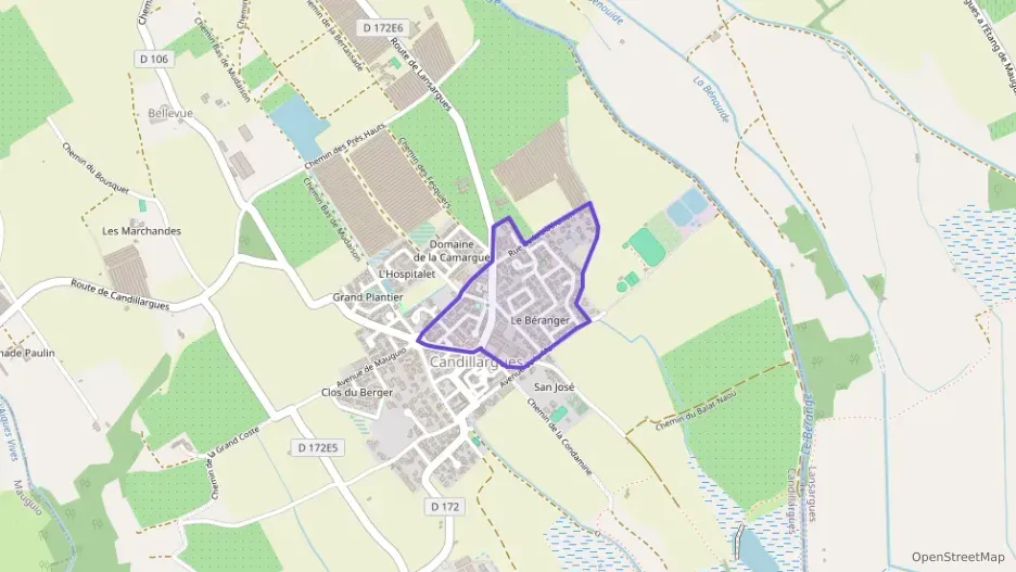 Maison 88 m² quatre pièces à vendre à Candillargues