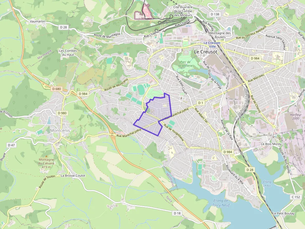 Maison 60 m² trois pièces à vendre à Le Creusot