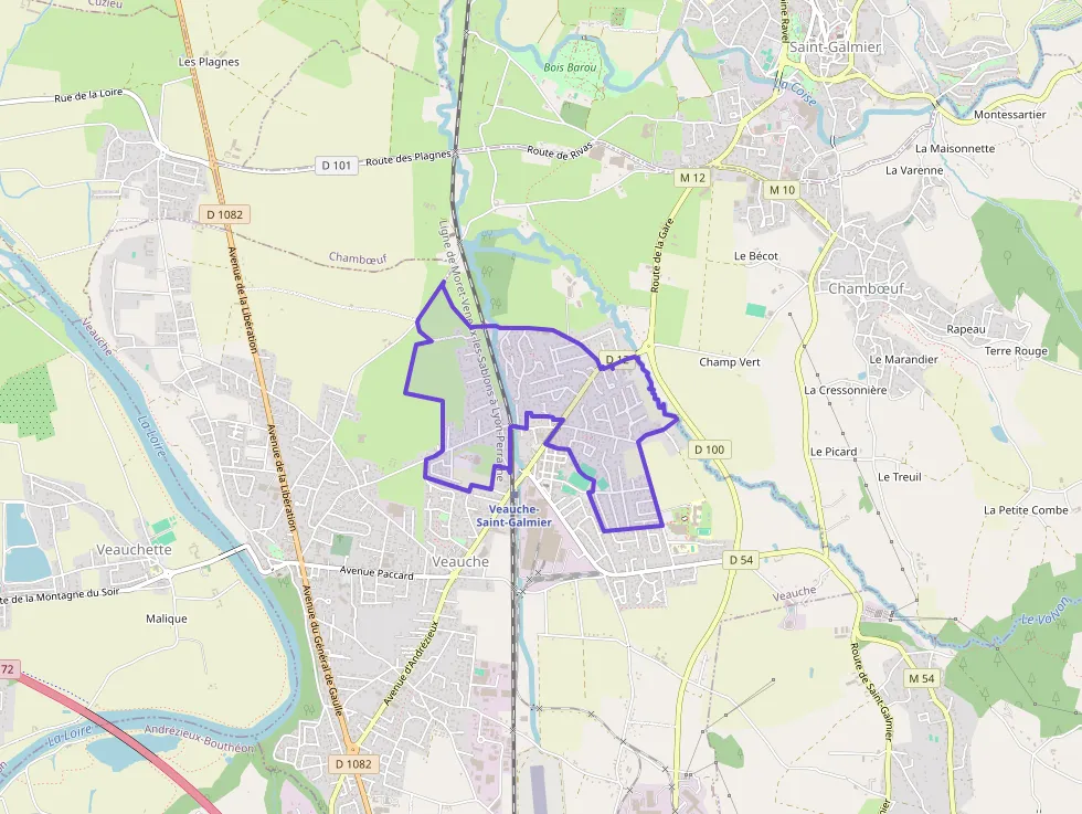 Maison 94 m² quatre pièces à vendre à Veauche