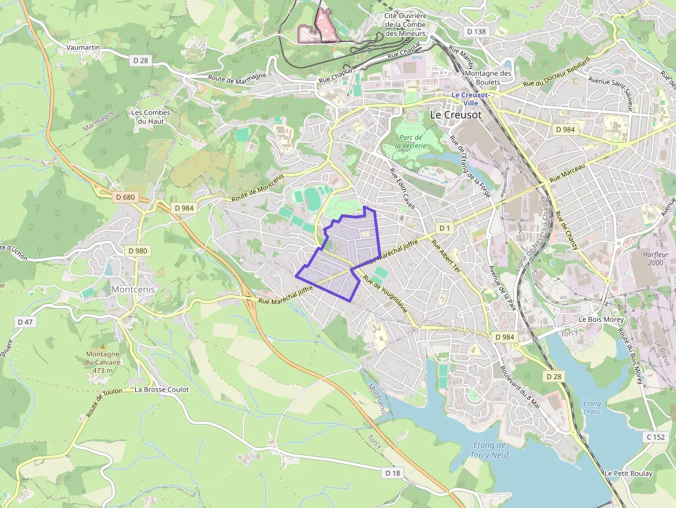 Maison 90 m² quatre pièces à vendre à Le Creusot