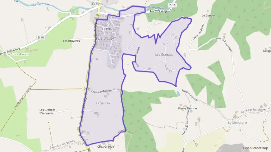 Maison 128 m² six pièces à vendre à Saint-Cyr-les-Vignes