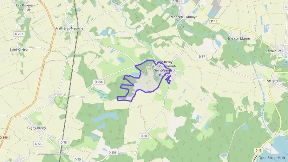 Maison 52 m² trois pièces à vendre à Saint-Remy-en-Bouzemont-Saint-Genest-et-Isson