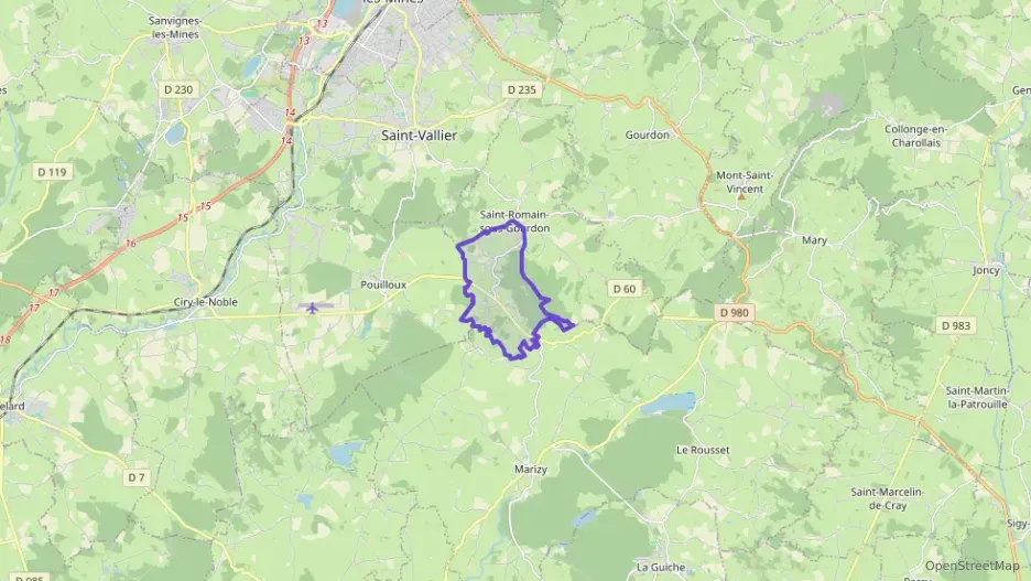 Maison 60 m² trois pièces à vendre à Saint-Romain-sous-Gourdon