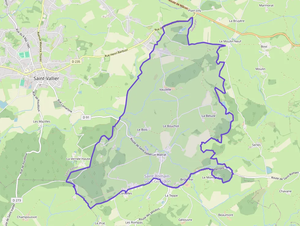 Maison 110 m² trois pièces à vendre à Saint-Romain-sous-Gourdon