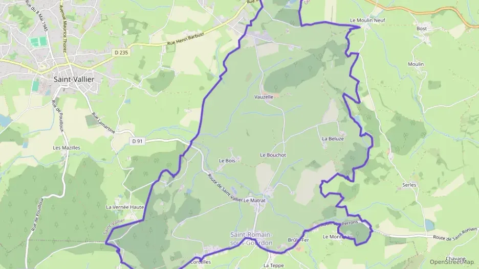 Maison 110 m² trois pièces à vendre à Saint-Romain-sous-Gourdon