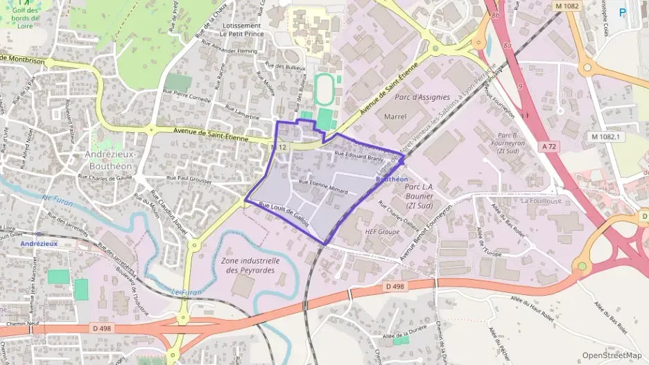Maison 99 m² cinq pièces à vendre à Andrézieux-Bouthéon