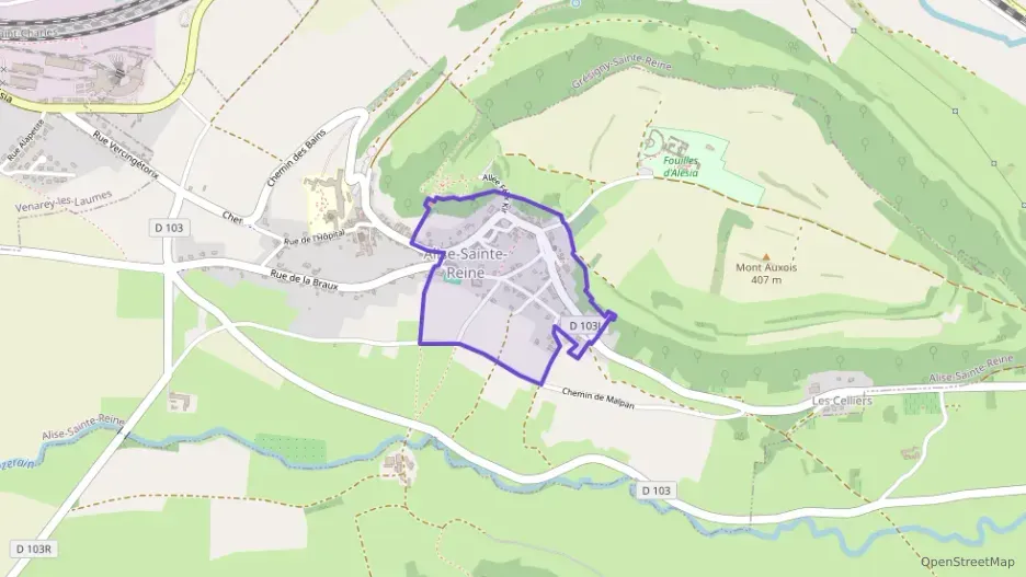 Maison 75 m² quatre pièces à vendre à Alise-Sainte-Reine