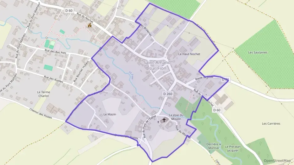 Maison 210 m² sept pièces à vendre à Saint-Amand-sur-Fion