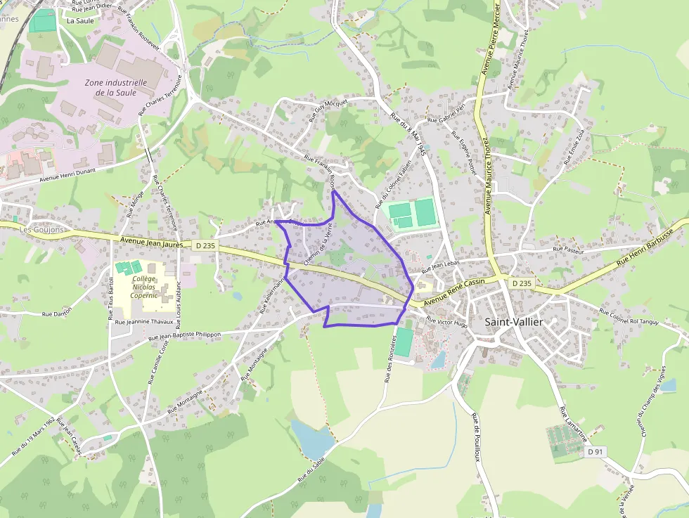 Maison 87 m² quatre pièces à vendre à Saint-Vallier