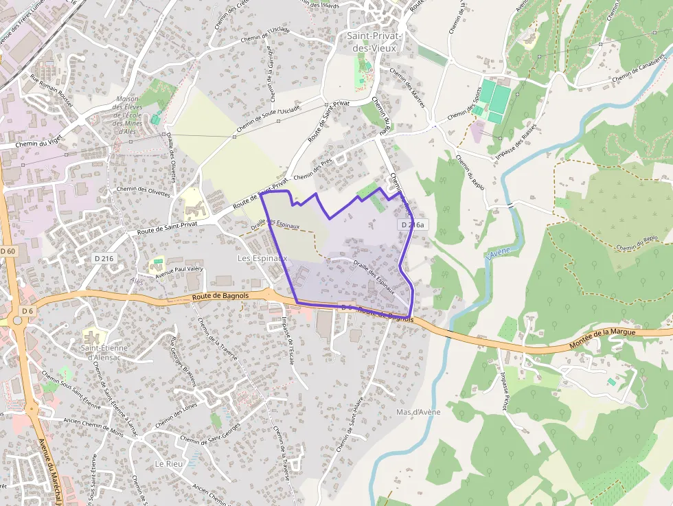 Maison 90 m² quatre pièces à vendre à Saint-Privat-des-Vieux