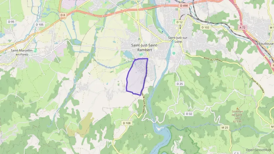 Maison 102 m² cinq pièces à vendre à Saint-Just-Saint-Rambert