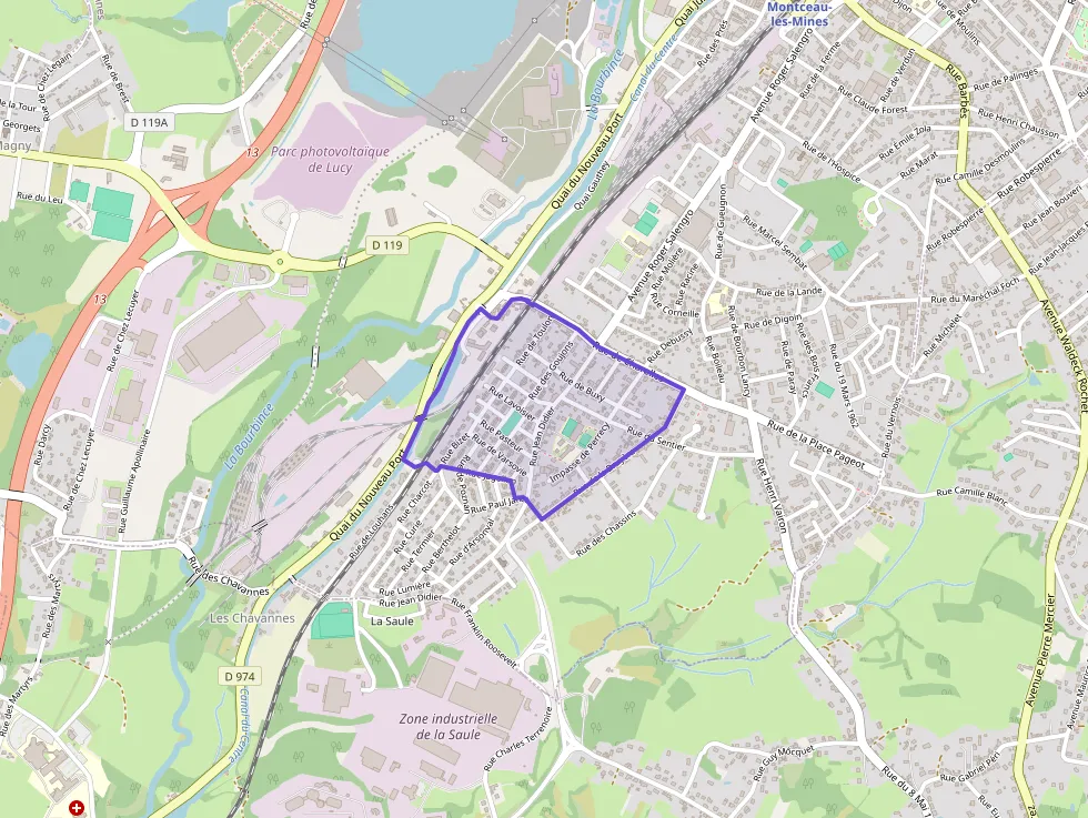 Maison 88 m² trois pièces à vendre à Montceau-les-Mines