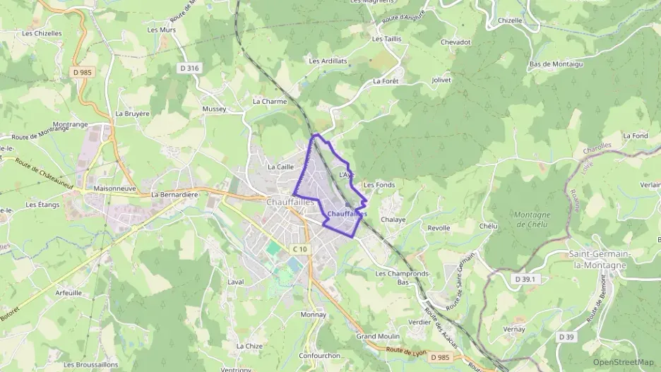 Maison 116 m² cinq pièces à vendre à Chauffailles